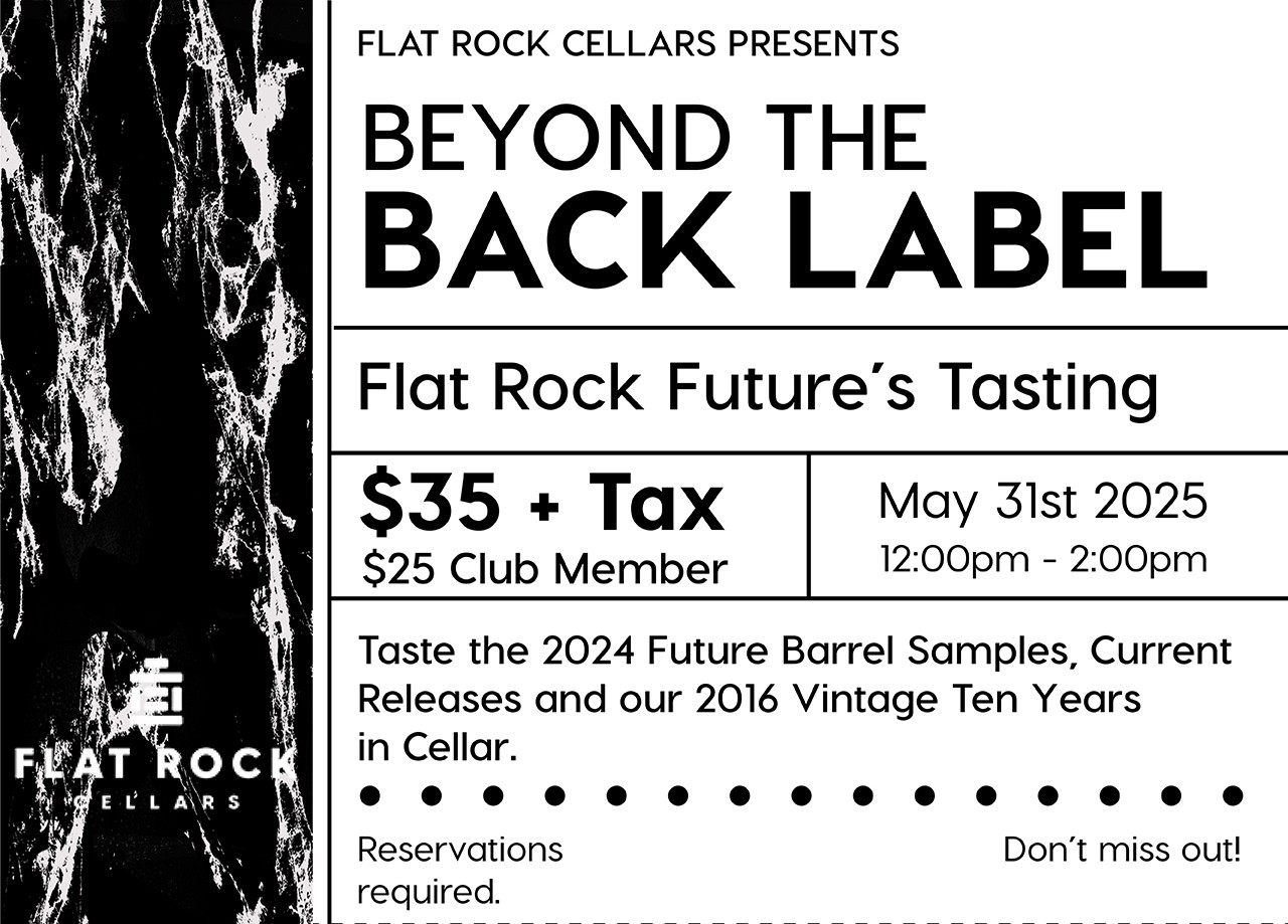 BEYOND THE BACK LABEL - FUTURE'S TASTING
